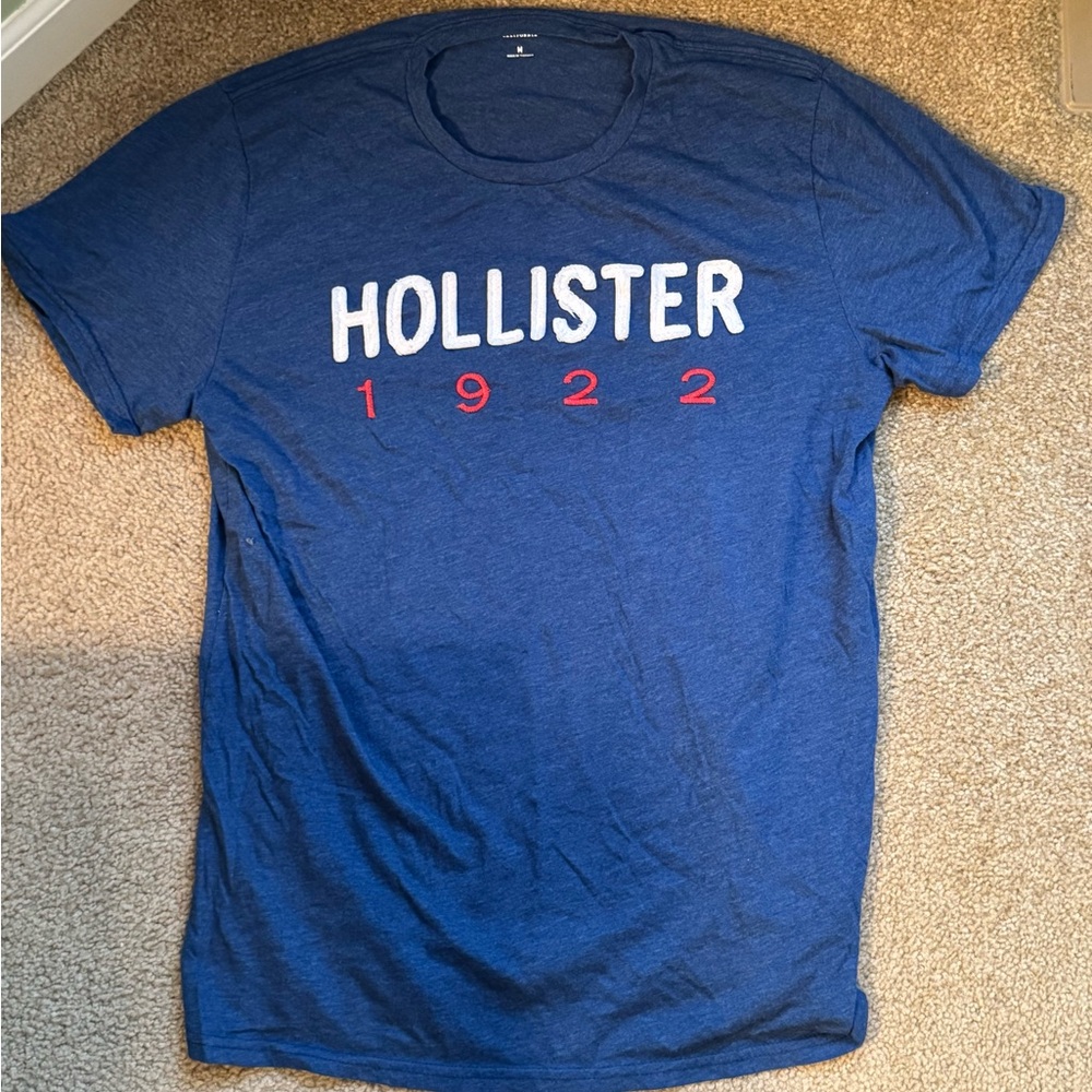 Hollister Blue Graphic Tee